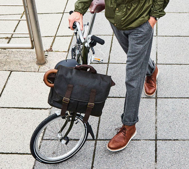 BROMPTON Barbour Tarras bag 【公式通販】